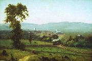George Inness The Lackawanna Valley painting